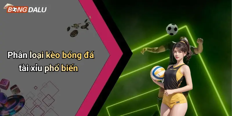 Phân loại kèo bóng đá tài xỉu phổ biến