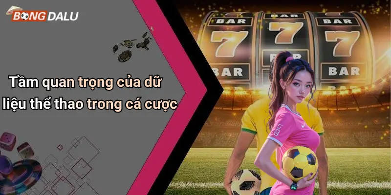 Tầm quan trọng của dữ liệu thể thao trong cá cược