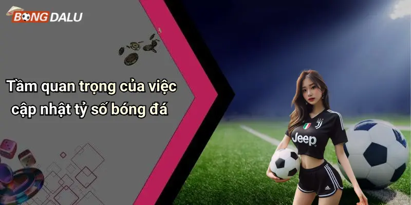 Tầm quan trọng của việc cập nhật tỷ số bóng đá