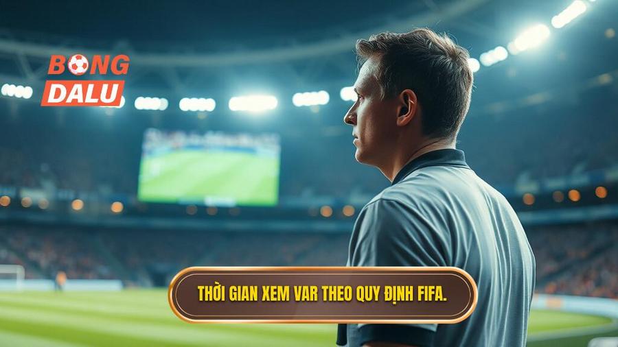 3. Thời gian xem VAR theo quy định FIFA.