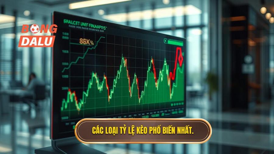 2. Các loại tỷ lệ kèo trực tuyến phổ biến nhất hiện nay