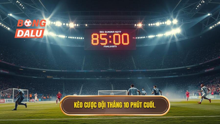 1. Kèo cược đội thắng 10 phút cuối.