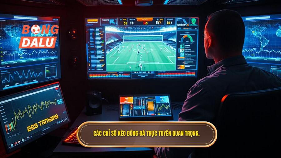 2. Các chỉ số kèo bóng đá trực tuyến quan trọng.