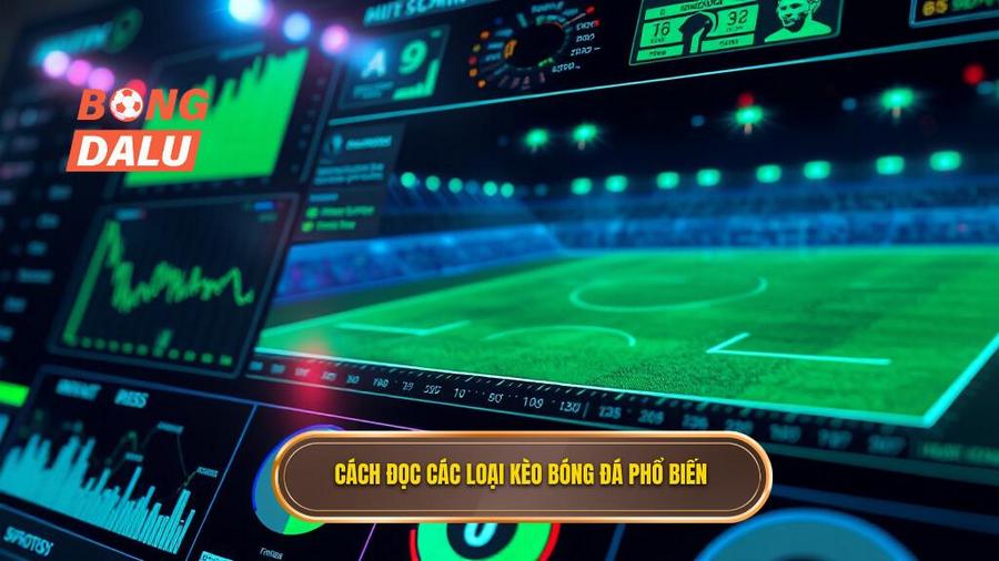 3. Cách đọc các loại kèo bóng đá phổ biến