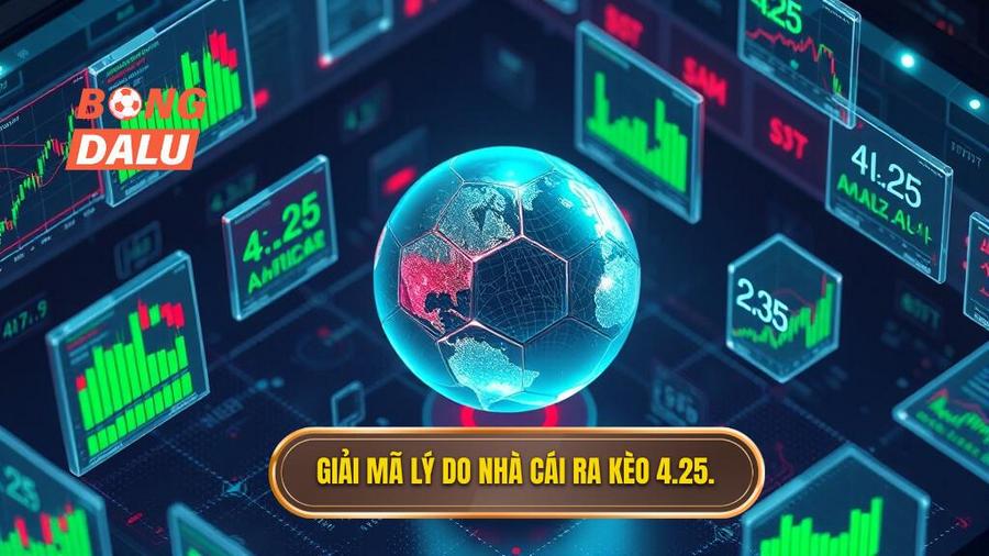 3. Giải mã lý do nhà cái ra kèo 4.25.
